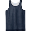 Custom Sport-Tek Youth PosiCharge Reversible Mesh Tank True Navy Blue/White