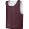 Custom Sport-Tek Youth Lacrosse Reversible Pinnie Maroon Red/White