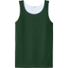 Custom Sport-Tek Youth PosiCharge Competitor Rev Tank Forest Green/White