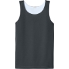Custom Sport-Tek Youth PosiCharge Competitor Rev Tank Iron Gray/White
