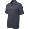 Custom Sport-Tek Youth PosiCharge RacerMesh Polo. Graphite Grey
