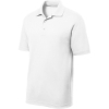 Custom Sport-Tek Youth PosiCharge RacerMesh Polo. White