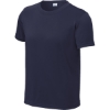 Custom Sport-Tek Youth PosiCharge Re-Compete Tee True Navy Blue