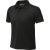 Custom Sport-Tek Youth UV Micropique Polo Black