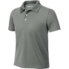 Custom Sport-Tek Youth UV Micropique Polo Gray Concrete