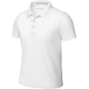 Custom Sport-Tek Youth UV Micropique Polo White