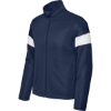 Custom Sport-Tek Youth Travel Full-Zip Jacket True Navy Blue/White