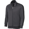 Custom Sport-Tek Youth Tricot Sleeve Stripe Track Jacket. Graph Grey/Blk