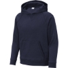 Custom Sport-Tek Youth Drive Fleece Pullover Hoodie True Navy Blue