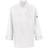 Custom Womens Mimix™ Chef Coat with OilBlok White