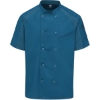 Custom Airflow Raglan Chef Coat Teal/ Teal Mesh