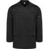 Custom Womens Deluxe Airflow Chef Coat Black