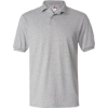 Custom Mens EcoSmart® Jersey Polo Light Steel