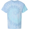Custom Unisex Multi-Color Tie-Dyed T-Shirt Lagoon