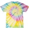 Custom Unisex Multi-Color Tie-Dyed T-Shirt Lollypop