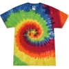 Custom Unisex Multi-Color Tie-Dyed T-Shirt Moondance