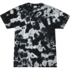 Custom Unisex Multi-Color Tie-Dyed T-Shirt Multi Black
