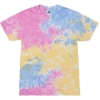 Custom Unisex Multi-Color Tie-Dyed T-Shirt Sherbet
