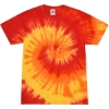 Custom Youth Multi-Color Tie-Dyed T-Shirt Blaze