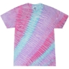 Custom Youth Multi-Color Tie-Dyed T-Shirt Blossom