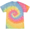 Custom Youth Multi-Color Tie-Dyed T-Shirt Eternity
