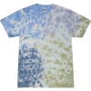 Custom Youth Multi-Color Tie-Dyed T-Shirt Ferris Wheel