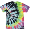 Custom Youth Multi-Color Tie-Dyed T-Shirt Flashback
