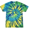 Custom Youth Multi-Color Tie-Dyed T-Shirt Karma