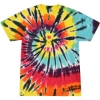 Custom Youth Multi-Color Tie-Dyed T-Shirt Lava Lamp