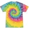 Custom Youth Multi-Color Tie-Dyed T-Shirt Saturn