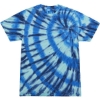 Custom Youth Multi-Color Tie-Dyed T-Shirt Serenity