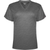 Custom Womens FitFlex Performance V-Neck T-Shirt Charcoal