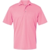 Custom Mens Saratoga Performance Mini Mesh Polo Charity Pink