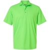 Custom Mens Saratoga Performance Mini Mesh Polo Neon Lime
