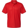 Custom Mens Saratoga Performance Mini Mesh Polo Red