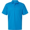 Custom Mens Saratoga Performance Mini Mesh Polo Turquoise
