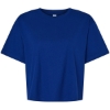 Custom Womens Fine Jersey Boxy Tee Lapis