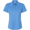 Custom Womens Saratoga Performance Mini Mesh Polo Bimini Blue