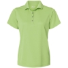 Custom Womens Saratoga Performance Mini Mesh Polo Kiwi