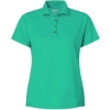 Custom Womens Saratoga Performance Mini Mesh Polo Seagreen