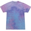 Custom Unisex Festival Tie-Dyed Burnout T-Shirt Cotton Candy