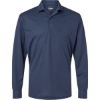 Custom Mens Prescott Long Sleeve Polo Navy