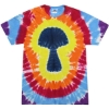 Custom Youth Shapes Tie-Dyed T-Shirt Multicolor Mushroom