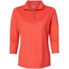 Custom Womens Lady Palm Three-Quarter Sleeve Polo Melon