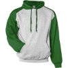 Custom Unisex Sport Athletic Fleece Hooded Sweatshirt Oxford/ Kelly