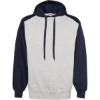 Custom Unisex Sport Athletic Fleece Hooded Sweatshirt Oxford/ Navy