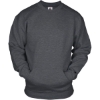 Custom Unisex Pocket Crewneck Sweatshirt Charcoal