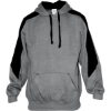 Custom Unisex Saber Hooded Sweatshirt Oxford/ Black