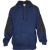 Custom Unisex Saber Hooded Sweatshirt Royal/ Charcoal
