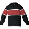 Custom Unisex United Athletic Fleece Hooded Sweatshirt Black/ Red/ White